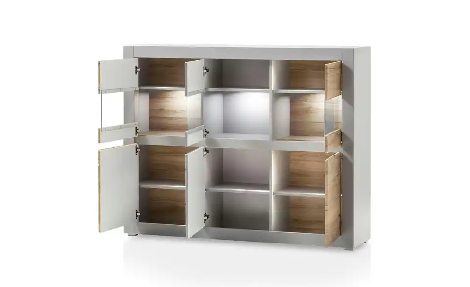 Highboard, geöffnet