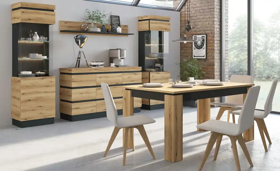 Vitrine, in Wohnsituation