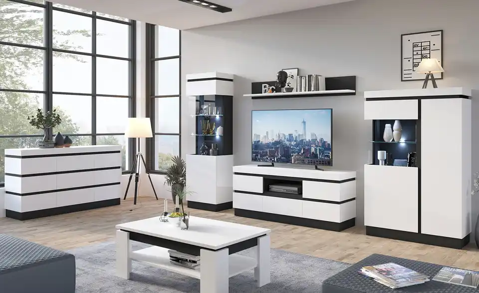 Vitrine, in Wohnsituation