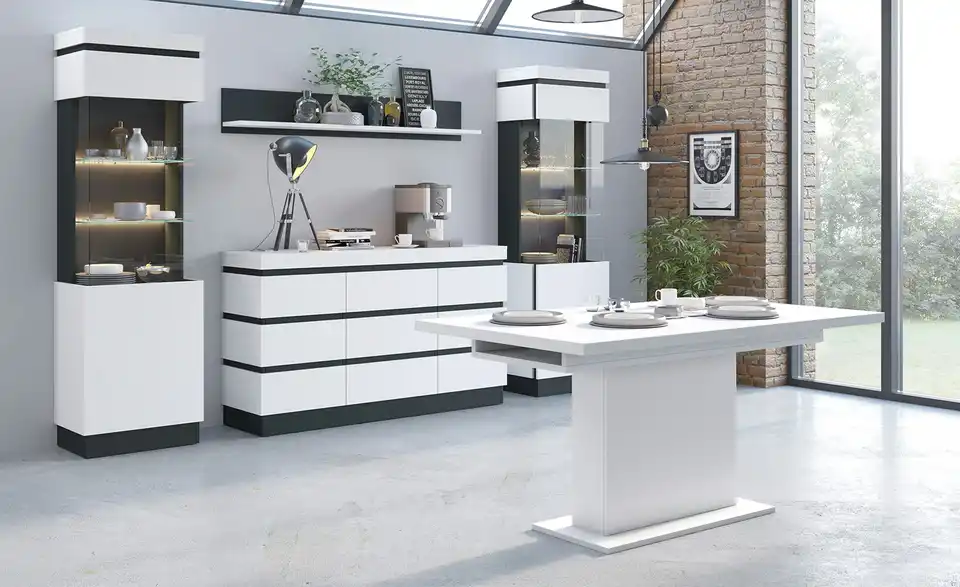 Vitrine, in Wohnsituation