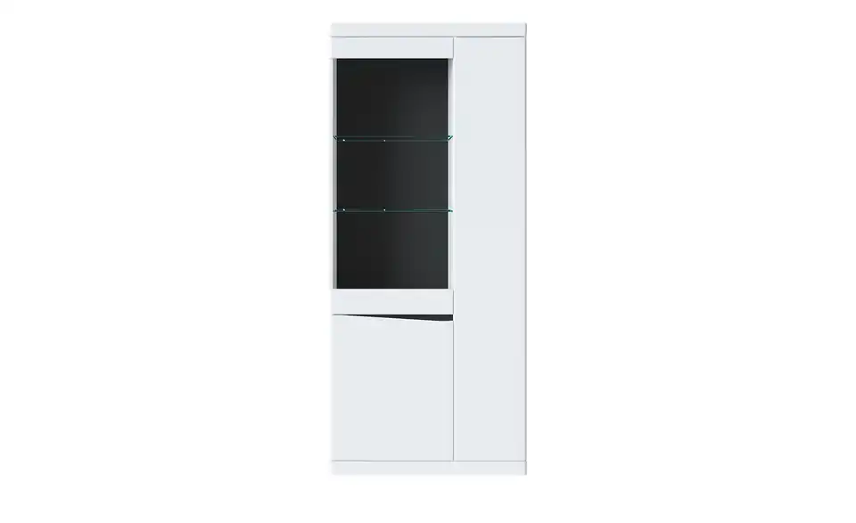 Vitrine, Frontansicht