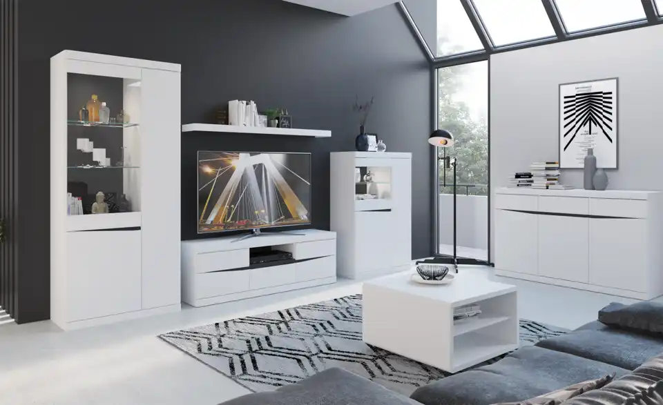 Vitrine, in Wohnsituation
