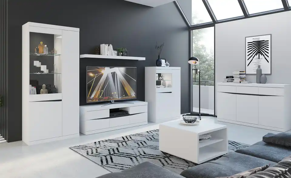 Vitrine, in Wohnsituation