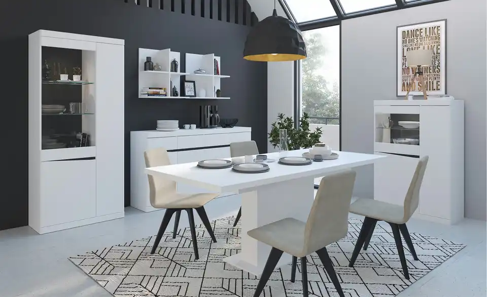 Vitrine, in Wohnsituation