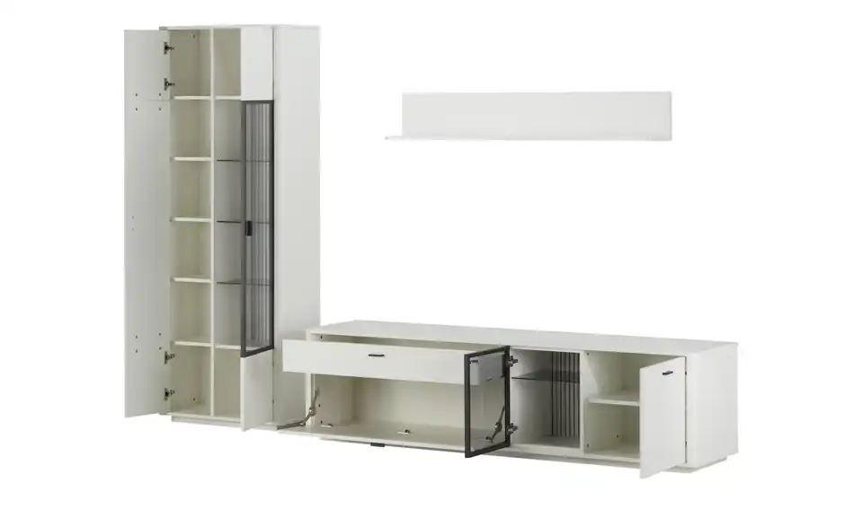 Primo Wohnwand Montreal, geöffnet