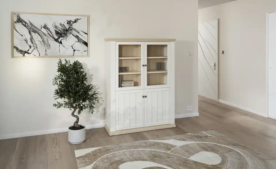 Vitrine, in Wohnsituation