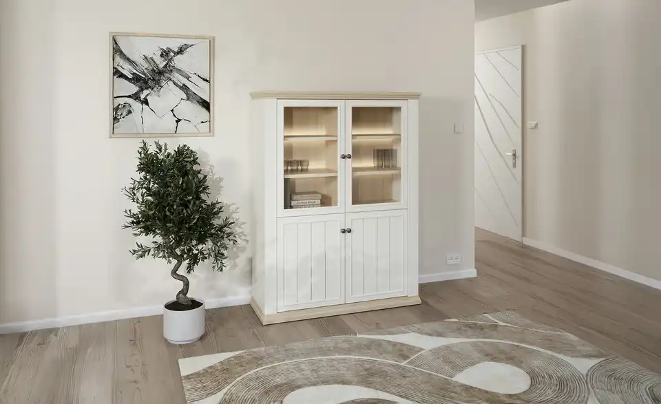 Vitrine, in Wohnsituation