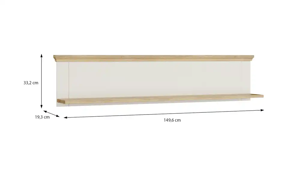 Wandboard, Bemaßung