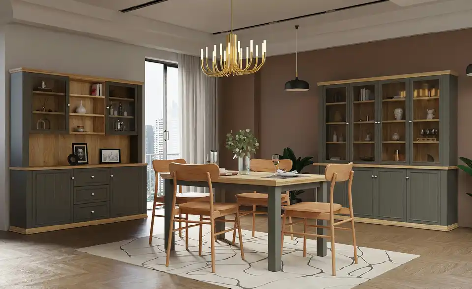 Buffet, in Wohnsituation