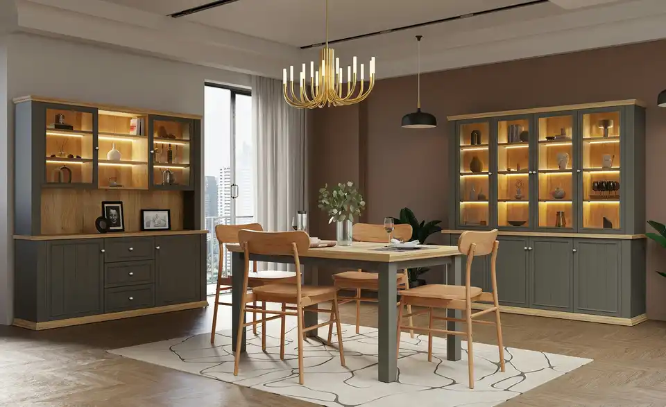 Buffet, in Wohnsituation