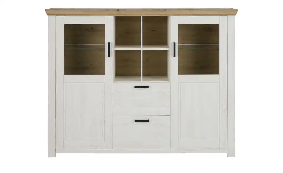 maison bleue Highboard Amrum, Frontansicht