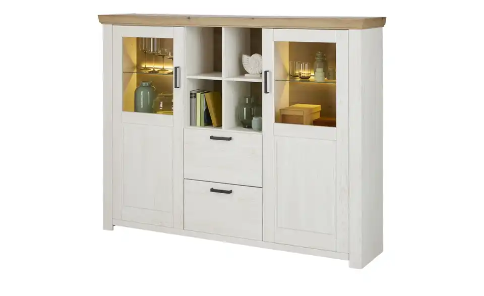 maison bleue Highboard Amrum, Beleuchtet
