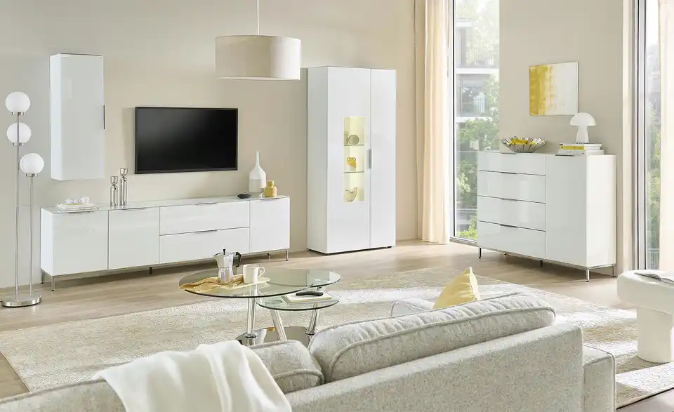 Vitrine Vitreo Neo, in Wohnsituation