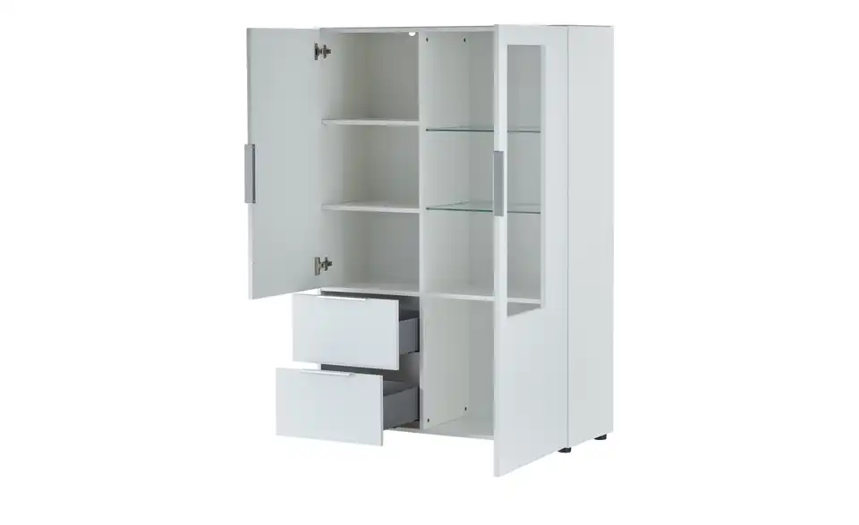 Highboard Vitreo Neo, geöffnet