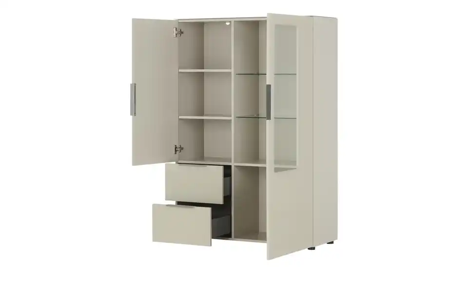 Highboard Vitreo Neo, geöffnet