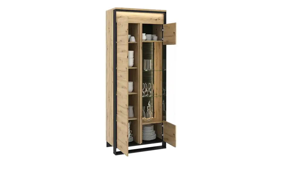 Vitrine, geöffnet