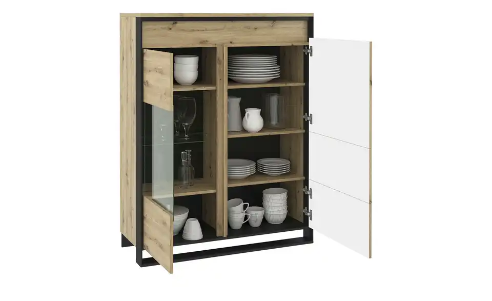 Highboard, geöffnet