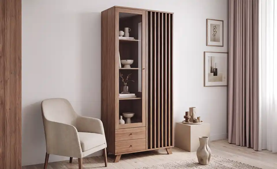 Vitrine, in Wohnsituation