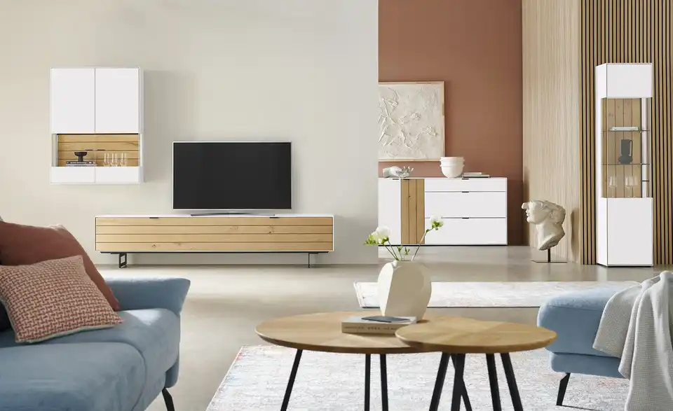 Jette Home Vitrine Como, in Wohnsituation