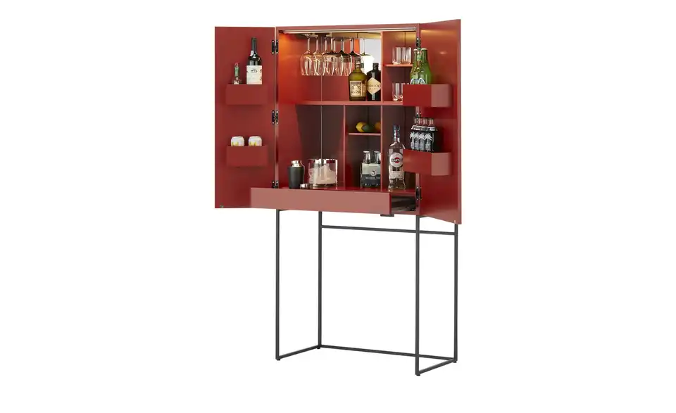 SCHÖNER WOHNEN Kollektion Barschrank Amaya, Beleuchtet