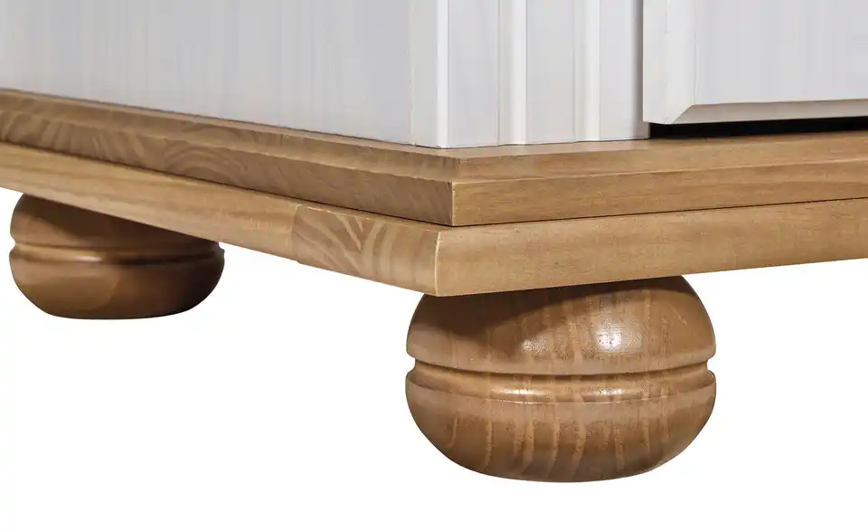 Buffet Fehmarn aus Massivholz, Detailansicht