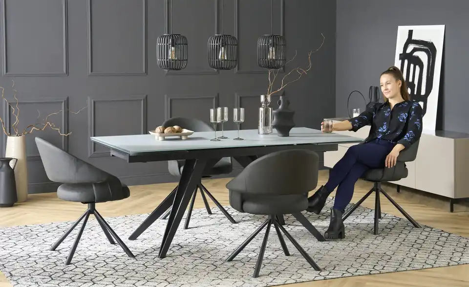 Primo Esszimmerstuhl Lena 2 drehbar, in Wohnsituation