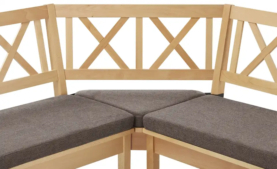 Woodford Eckbank Olivia massiv, Detailansicht