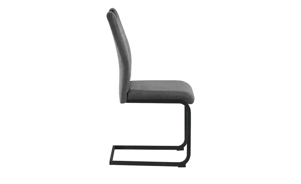 Schwingstuhl mit Griff, Profilansicht