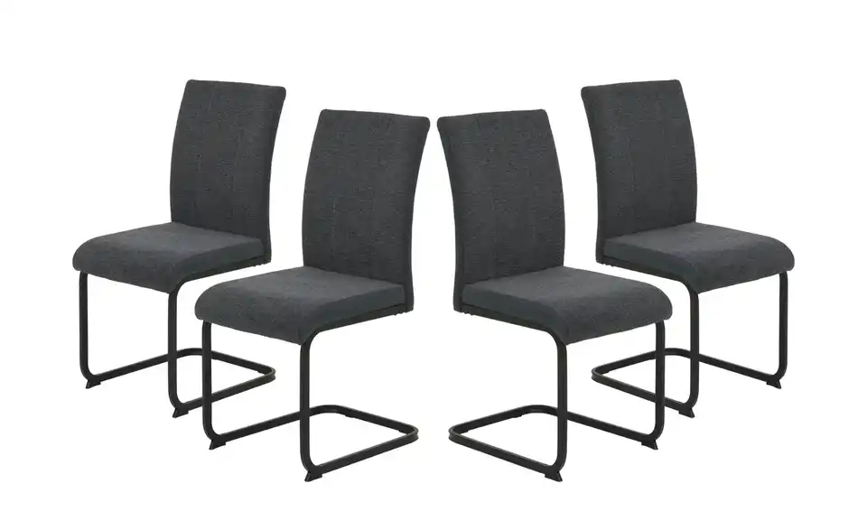 Polsterschwingstuhl 4er-Set, Perspektive