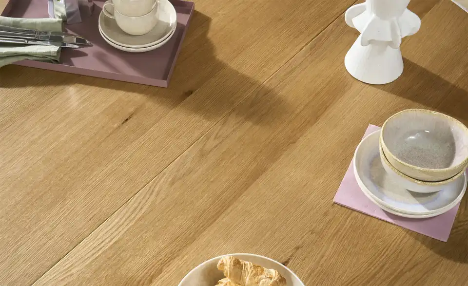 Esstisch ausziehbar, Detailansicht