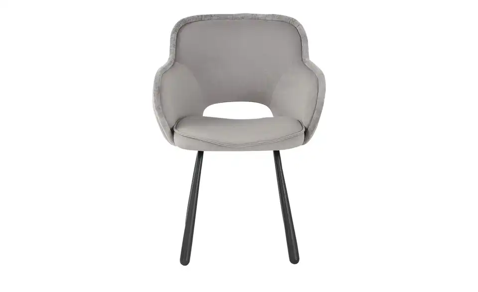 Primo Esszimmerstuhl Gaby mit umlaufender Keder, Frontansicht