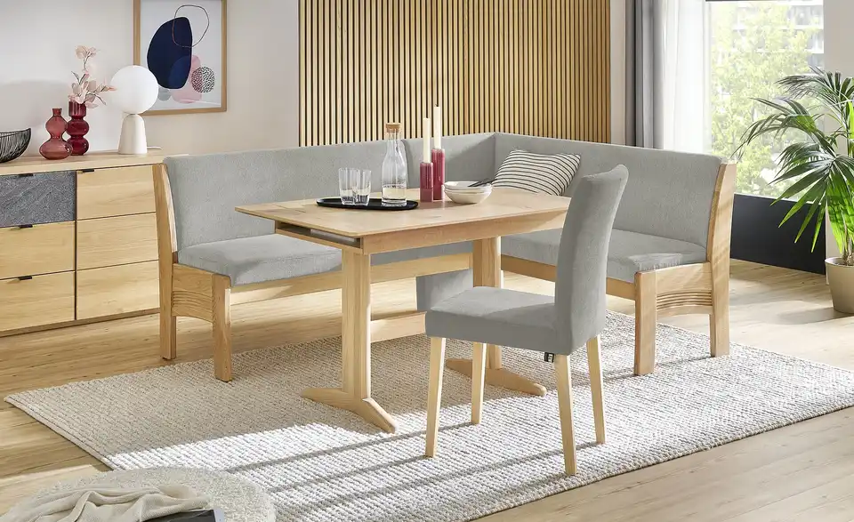 Eckbank mit Stauraum, in Wohnsituation