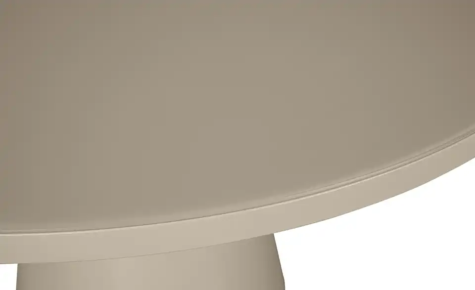 Esstisch mit Glastischplatte, Detailansicht