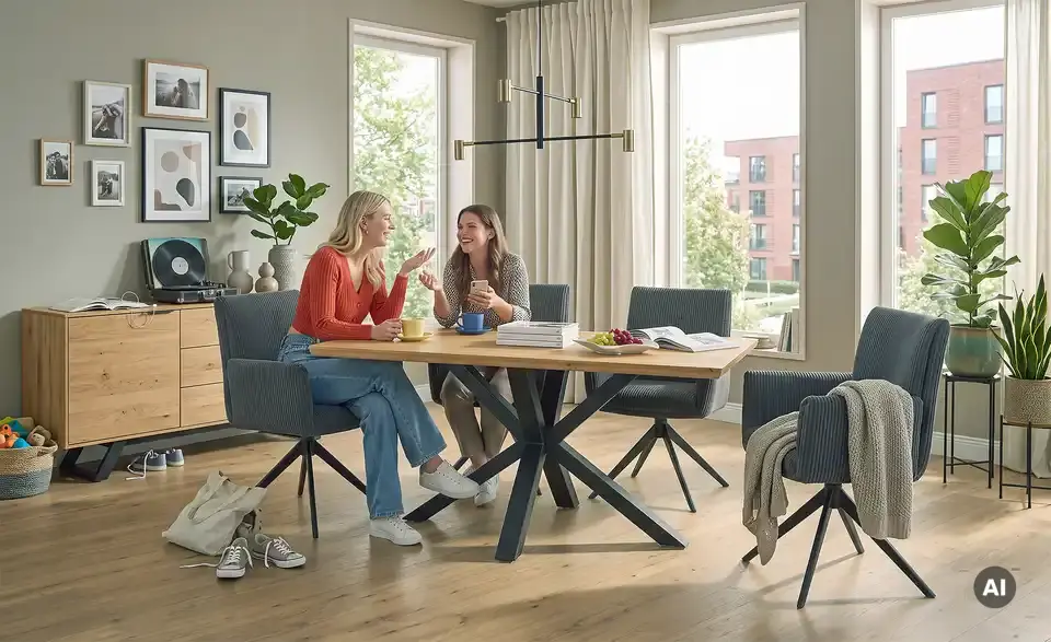 Esstisch, in Wohnsituation