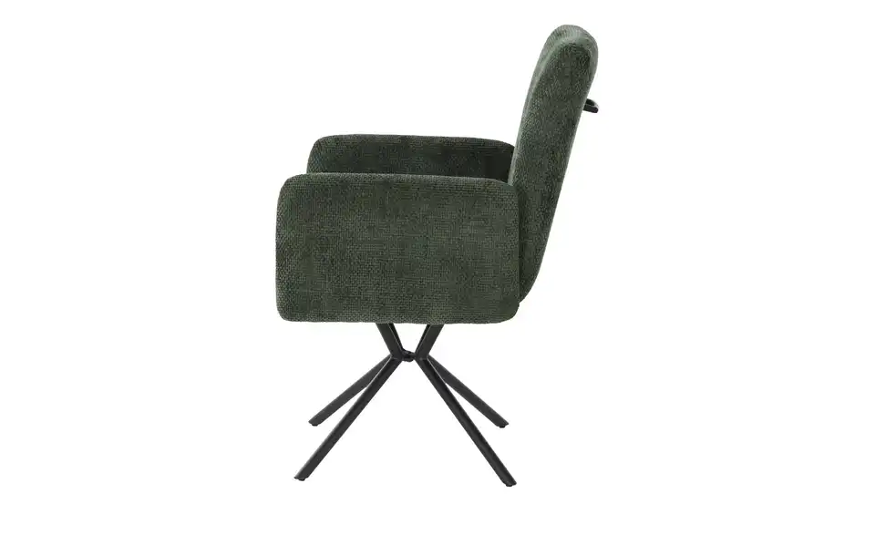 Armlehnstuhl extra belastbar, Profilansicht