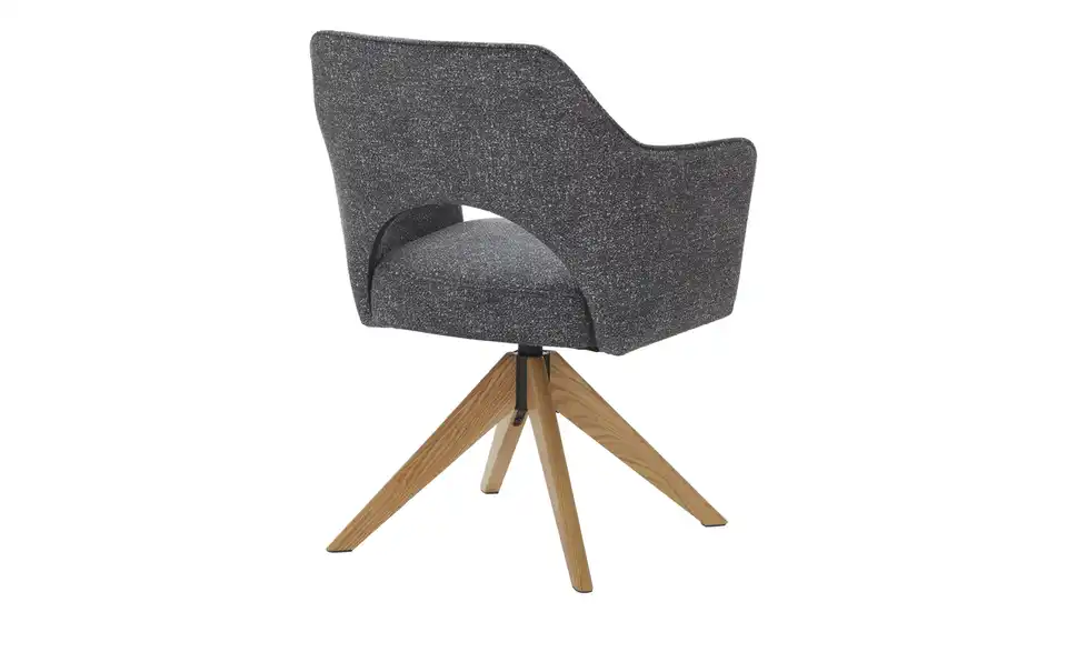 Armlehnstuhl drehbar drehbar, Rückansicht