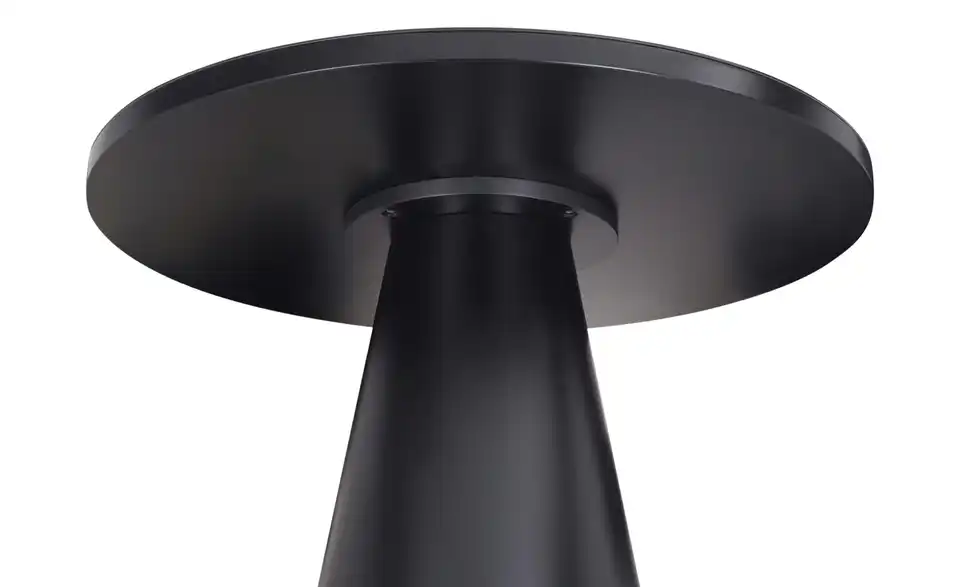 Esstisch mit Glastischplatte, Detailansicht