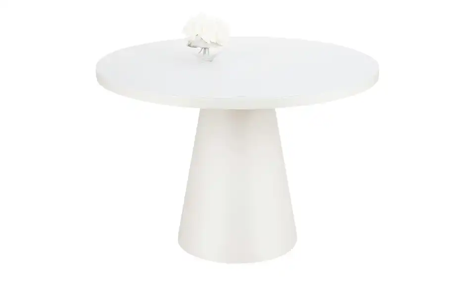 Esstisch mit Glastischplatte, Perspektive