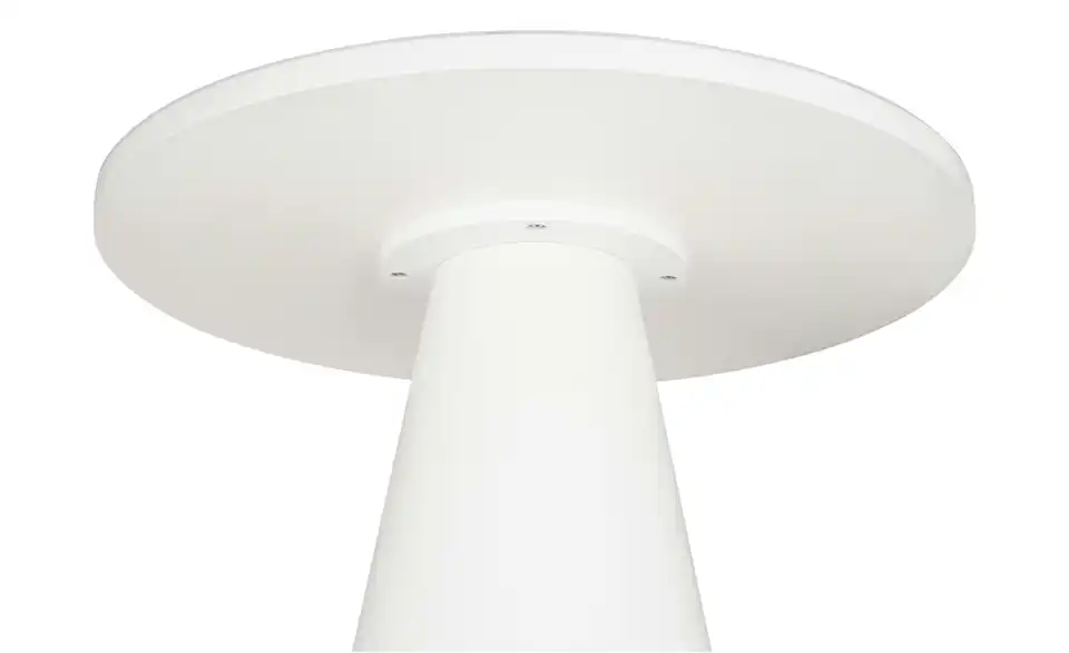 Esstisch mit Glastischplatte, Detailansicht