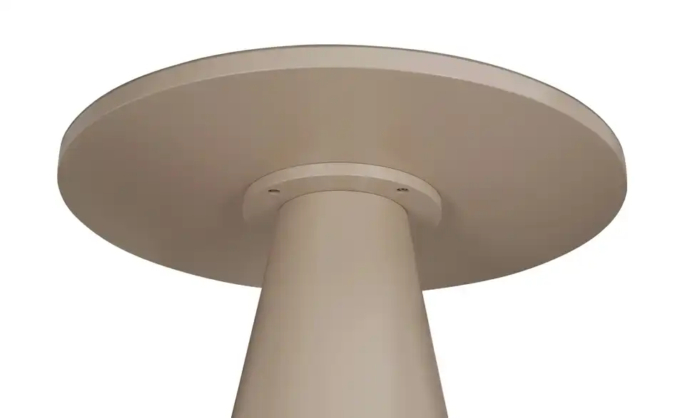 Esstisch mit Glastischplatte, Detailansicht