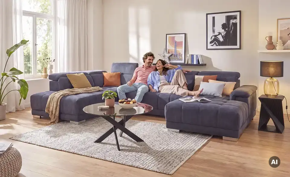Couchtisch, in Wohnsituation