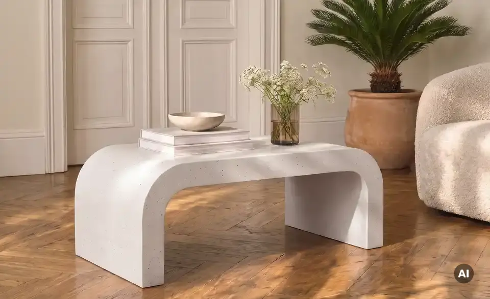 Couchtisch, Rückansicht