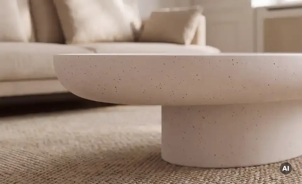Couchtisch, Detailansicht