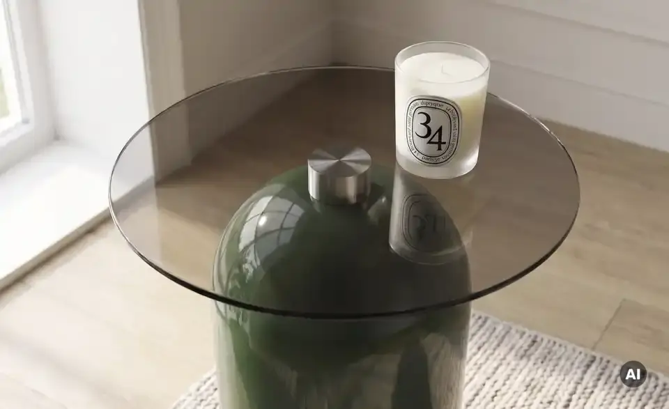 Beistelltisch, Detailansicht
