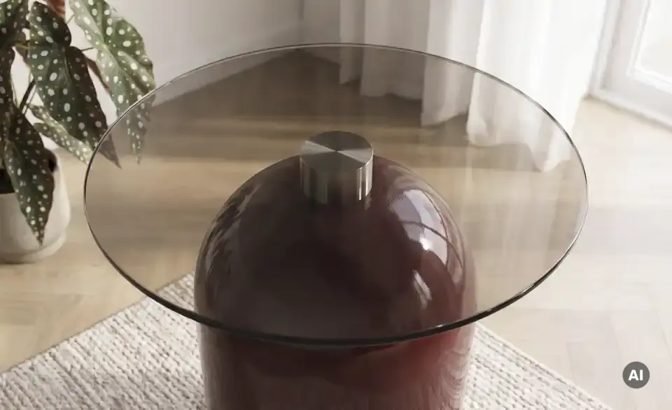 Beistelltisch, Detailansicht