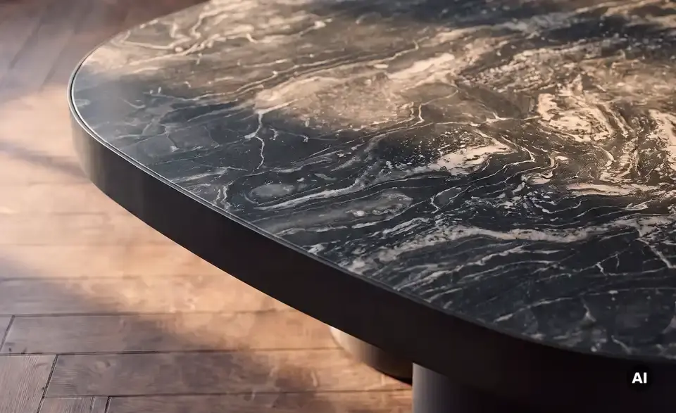 Couchtisch, Detailansicht