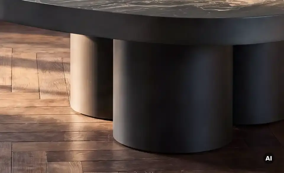 Couchtisch, Detailansicht