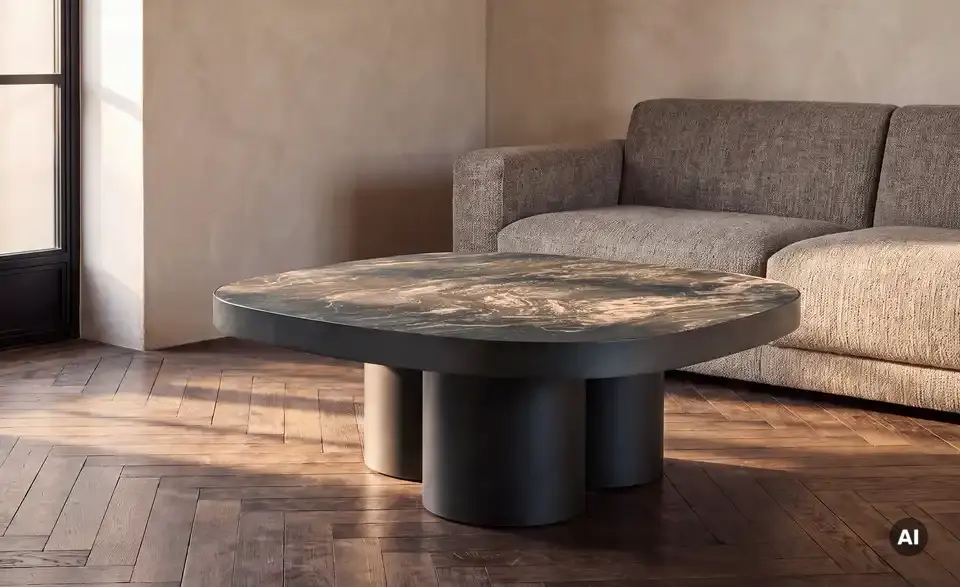 Couchtisch, in Wohnsituation