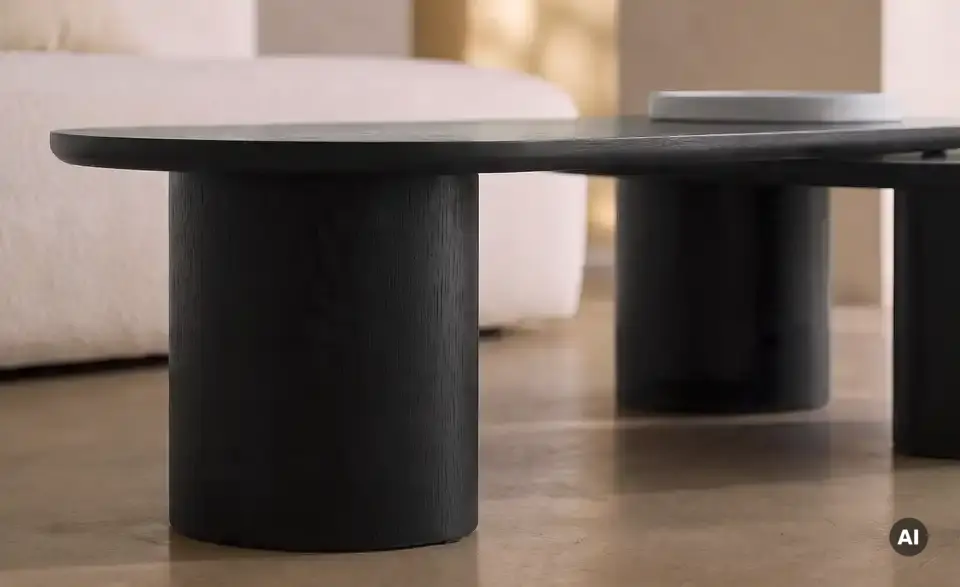 Couchtisch, Detailansicht