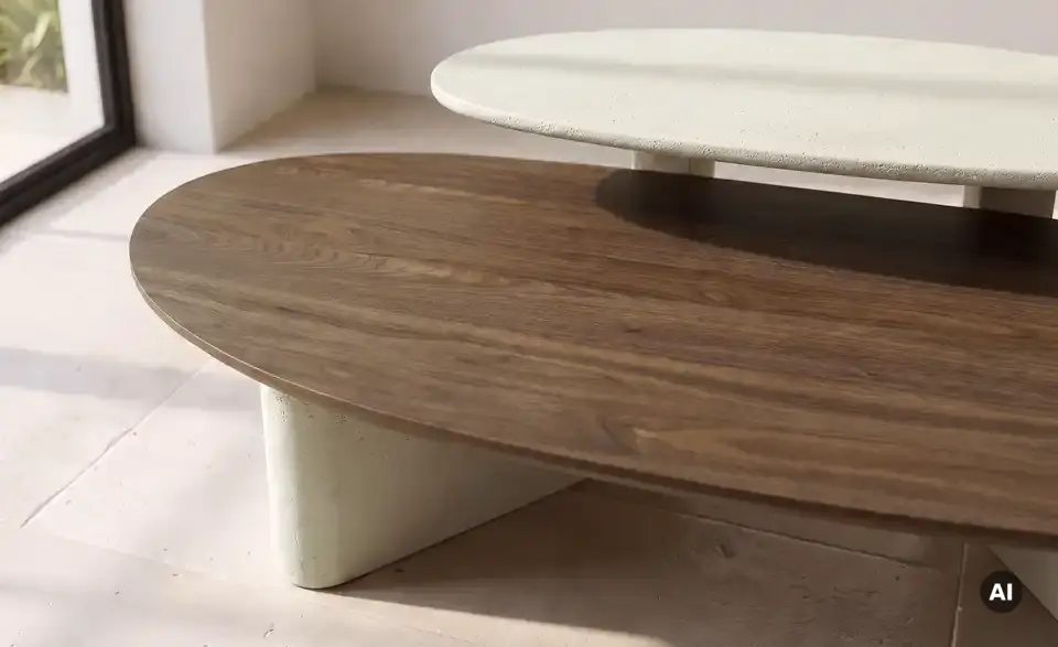 Couchtisch, Detailansicht